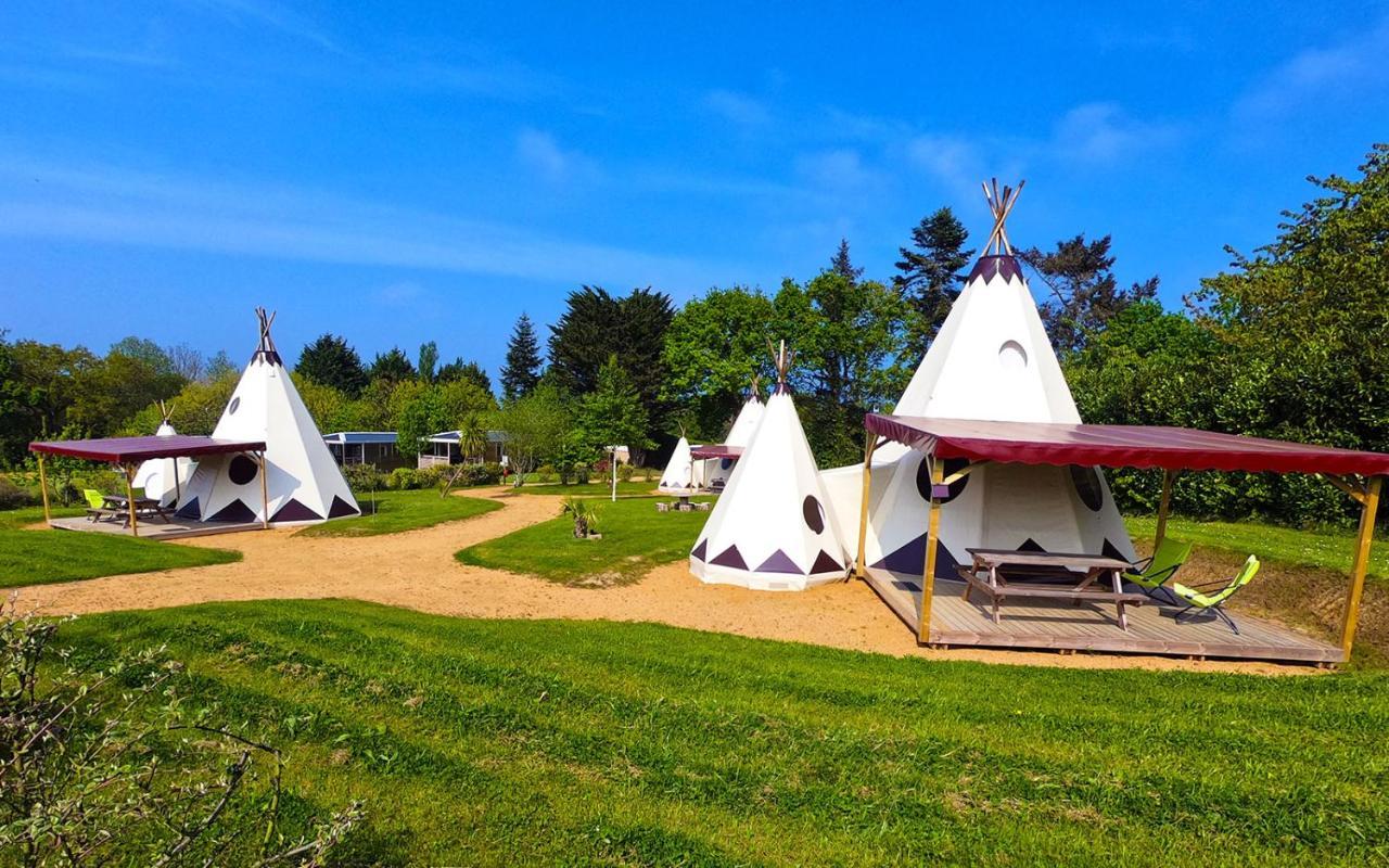 Glamping Terre & Mer Étables Exteriér fotografie